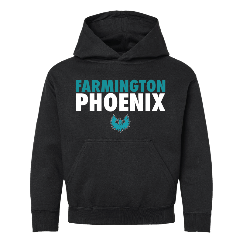 Stacked Farmington Phoenix - Youth Hoodie
