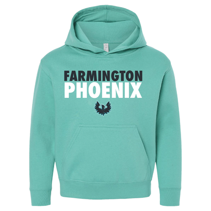 Stacked Farmington Phoenix - Youth Hoodie