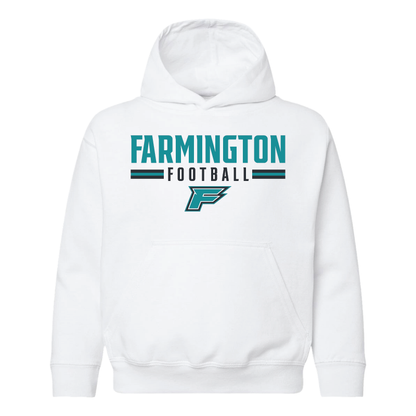 Farmington Football Stripe - Youth Hoodie