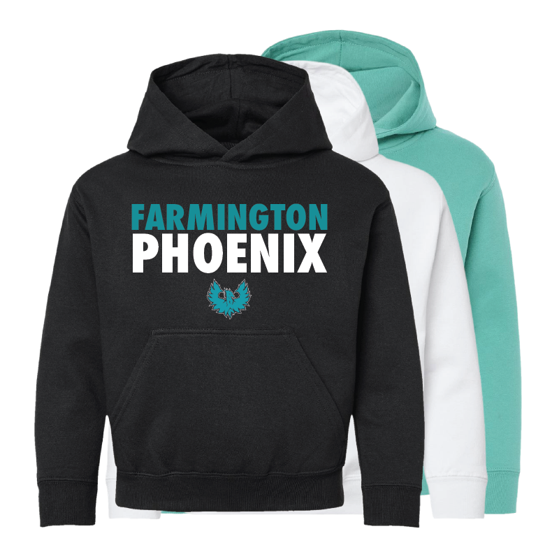 Stacked Farmington Phoenix - Youth Hoodie