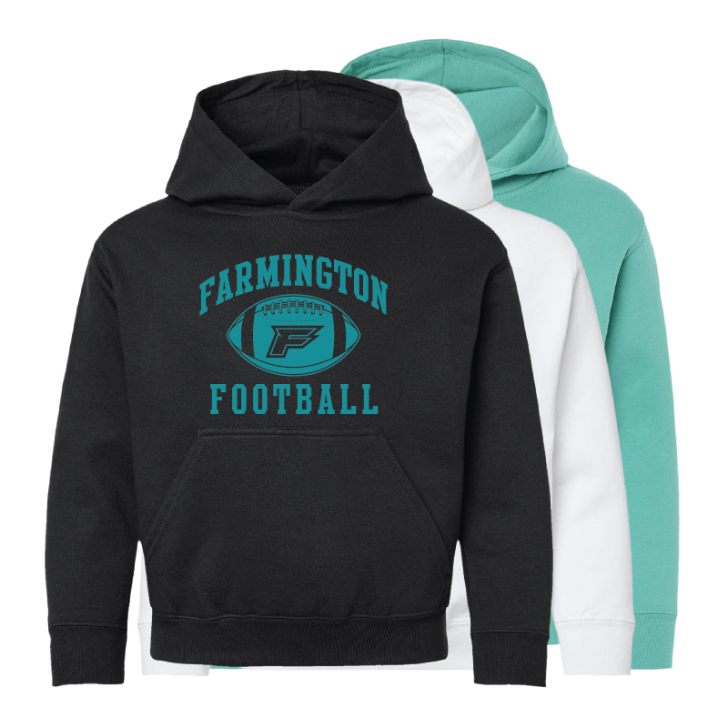 Farmington Football Icon - Youth Hoodie