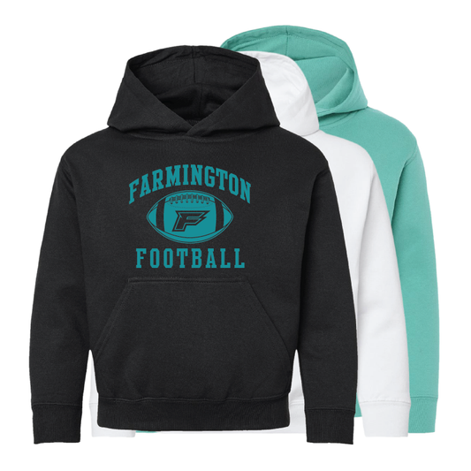 Farmington Football Icon - Youth Hoodie