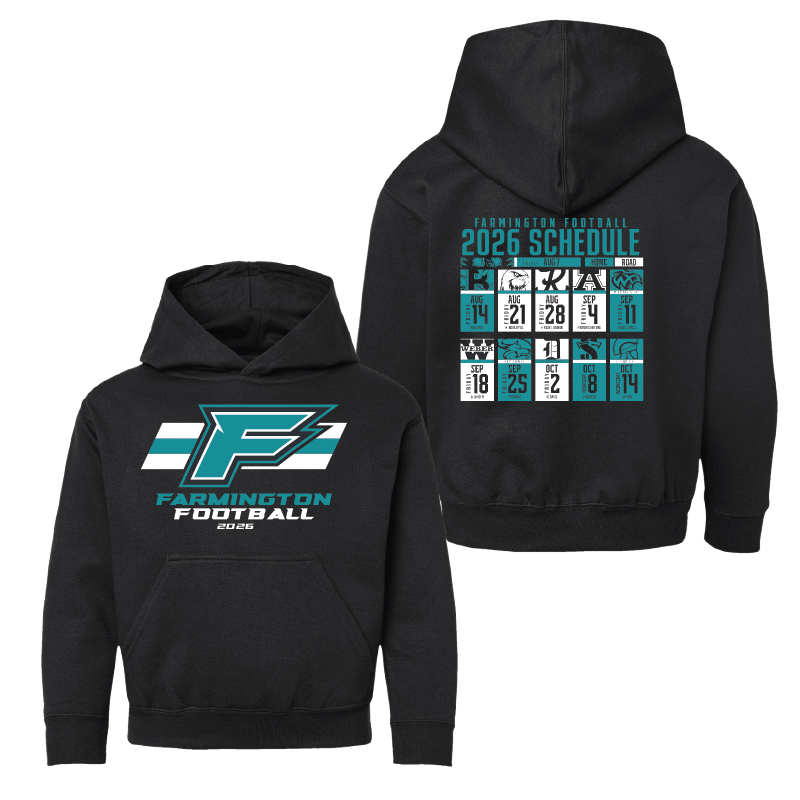 Farmington Phoenix 2026 Schedule - Youth Hoodie