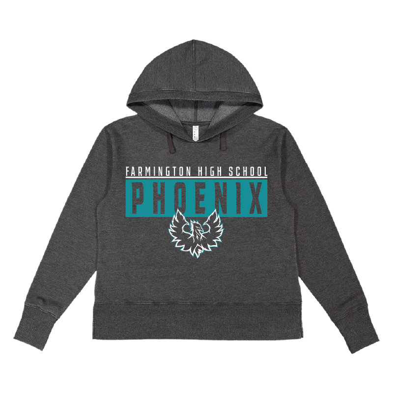 Farmington High School Phoenix Hometown - Womens Vintage Wash Hoodie Sweatshirt