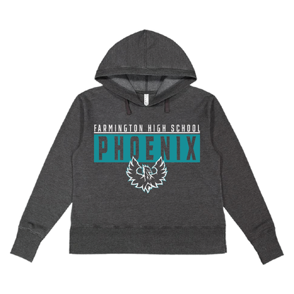 Farmington High School Phoenix Hometown - Womens Vintage Wash Hoodie Sweatshirt