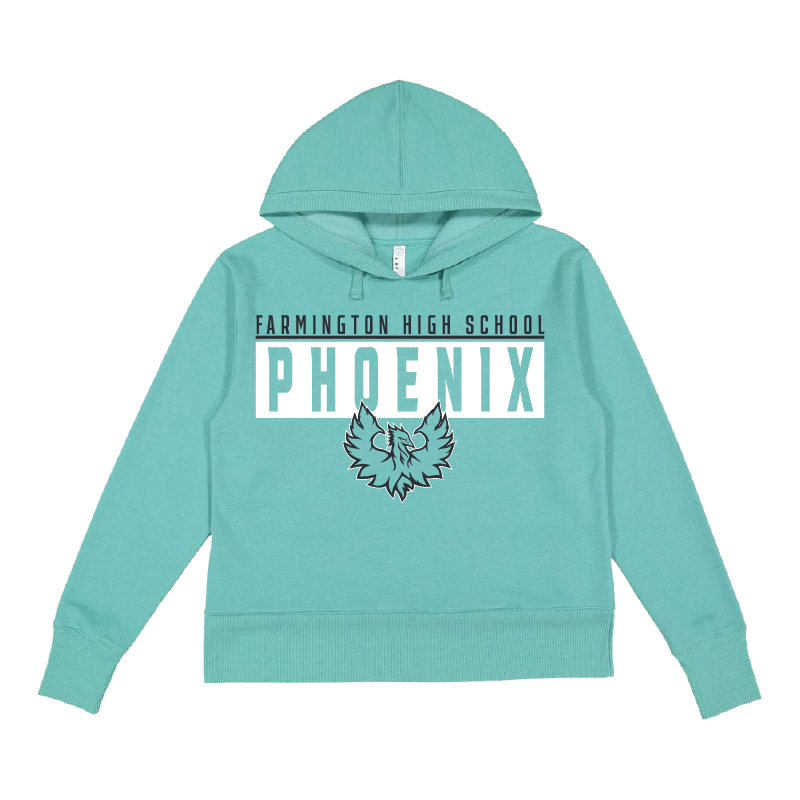 Farmington High School Phoenix Hometown - Womens Vintage Wash Hoodie Sweatshirt