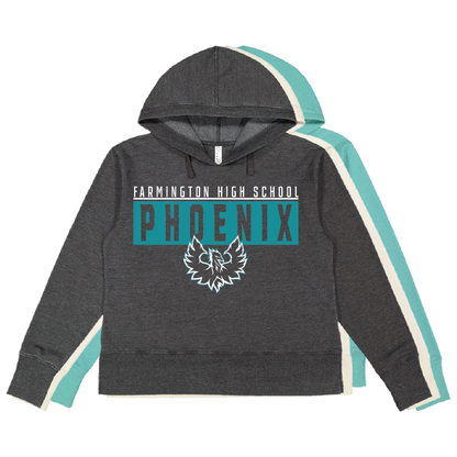 Farmington High School Phoenix Hometown - Womens Vintage Wash Hoodie Sweatshirt