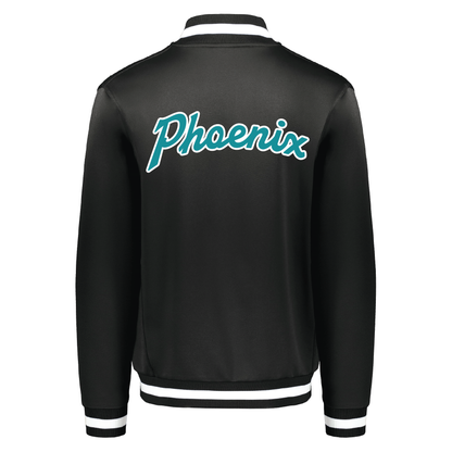 Teal Phoenix Logo - Mens | Womens | Youth Full Zip Jacket