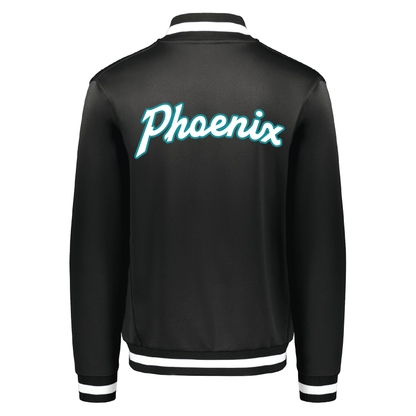 Teal Phoenix Logo - Mens | Womens | Youth Full Zip Jacket