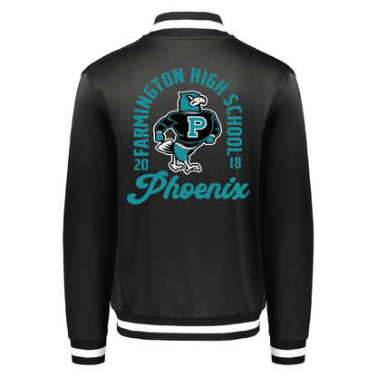 Teal Phoenix Logo - Mens | Womens | Youth Full Zip Jacket
