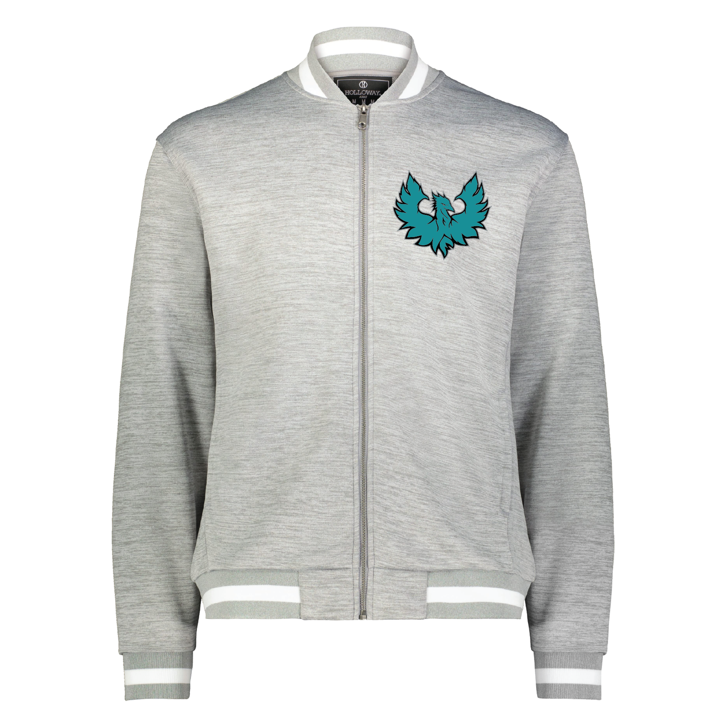 Teal Phoenix Logo - Mens | Womens | Youth Full Zip Jacket