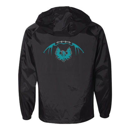 F Logo - Mens Hooded Coach's Jacket