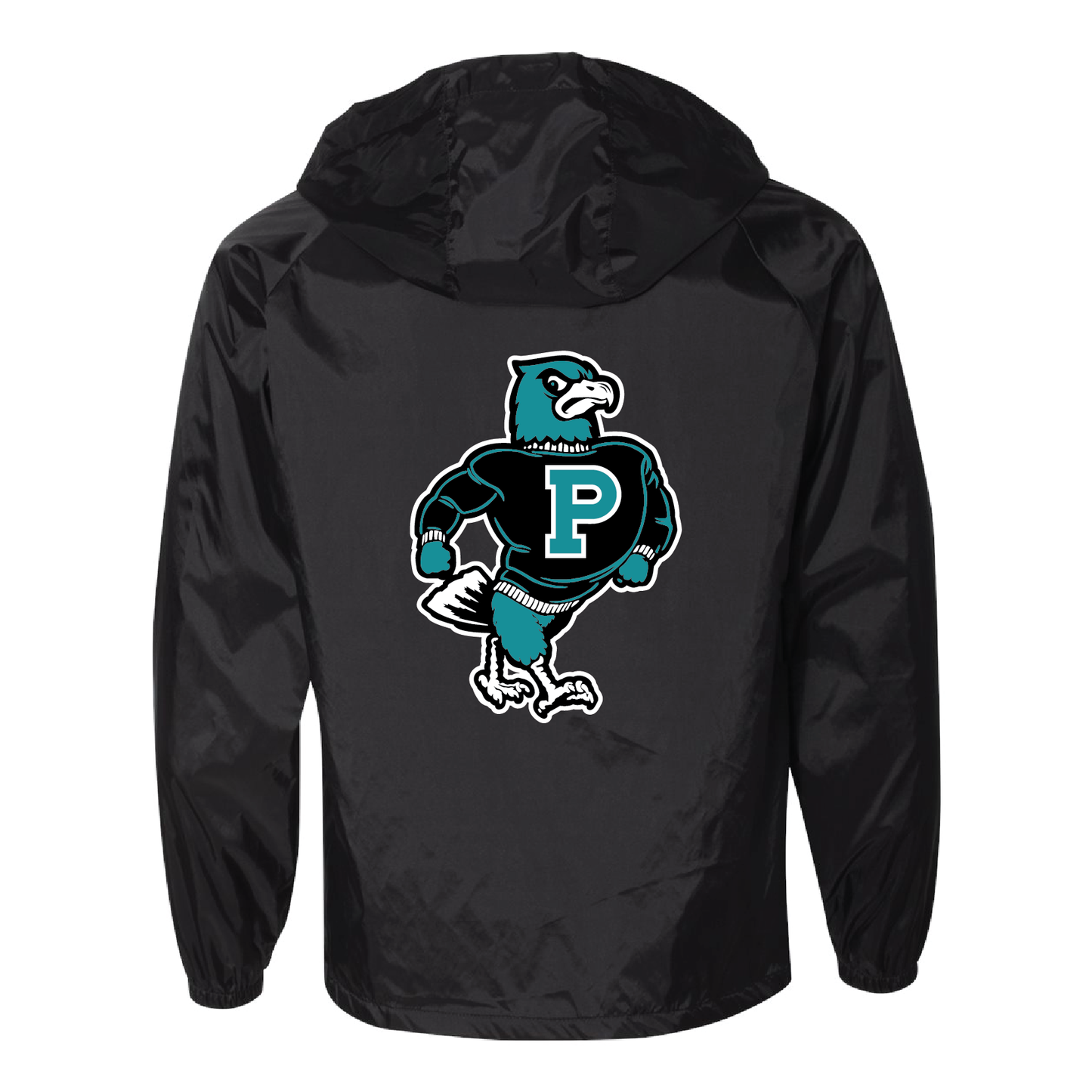 F Logo - Mens Hooded Coach's Jacket