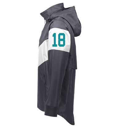 Football W/Teal Phoenix Logo - Mens Potomac Jacket