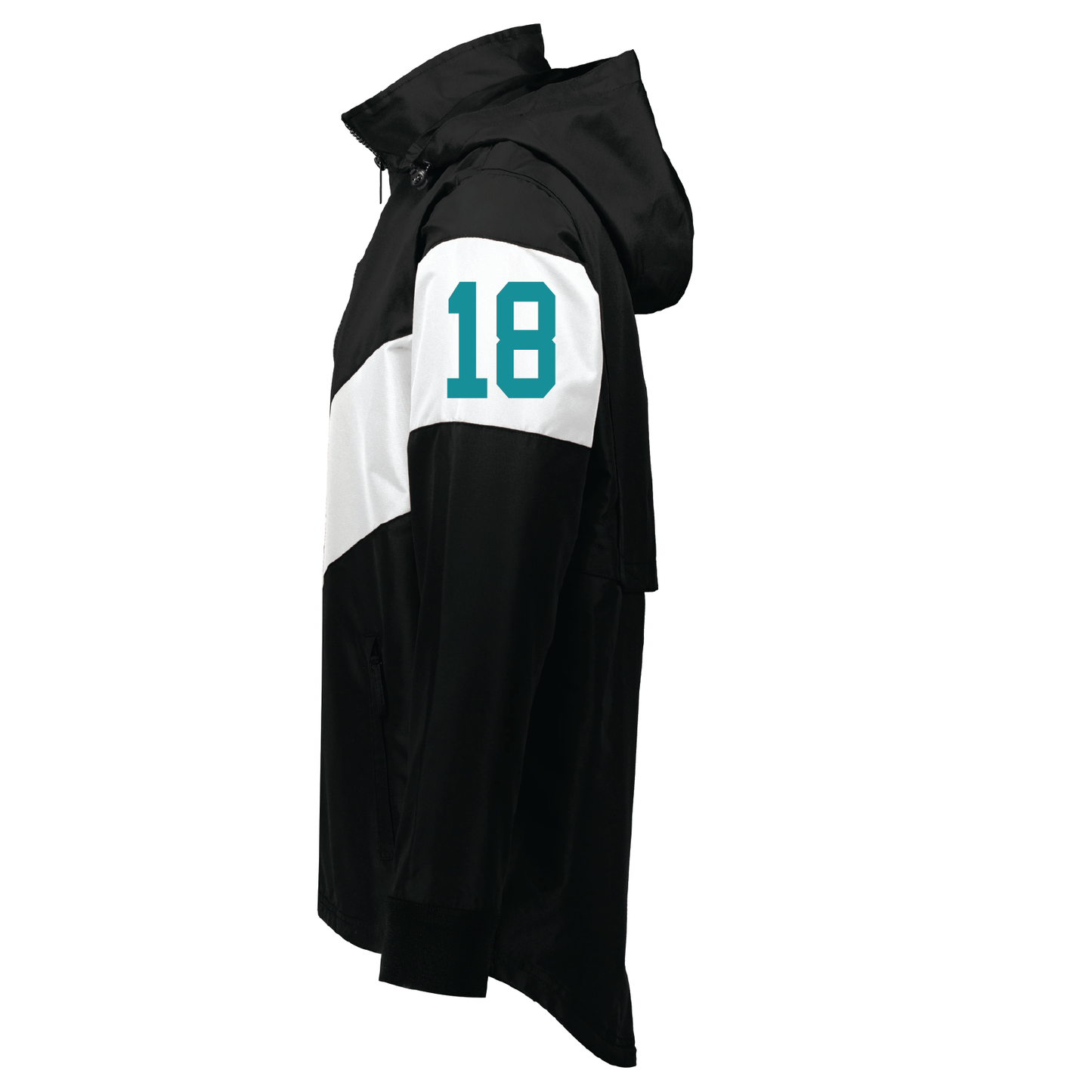 Football W/Teal Phoenix Logo - Mens Potomac Jacket