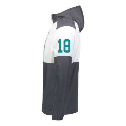Teal Phoenix Logo - Mens | Womens | Youth SeriesX Hooded Jacket
