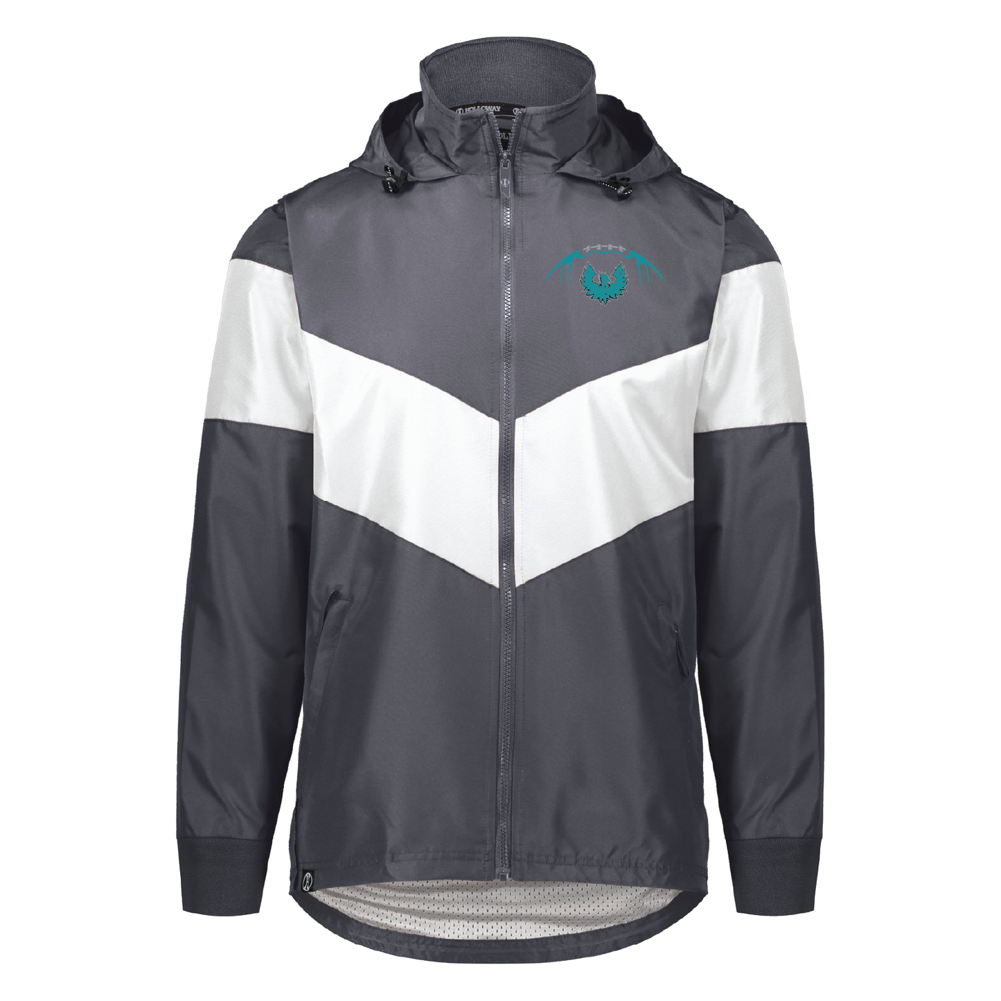 Football W/Teal Phoenix Logo - Mens Potomac Jacket