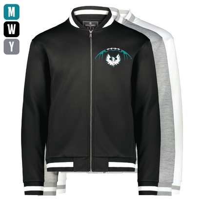 Football W/White Phoenix Logo - Mens | Womens | Youth Full Zip Jacket