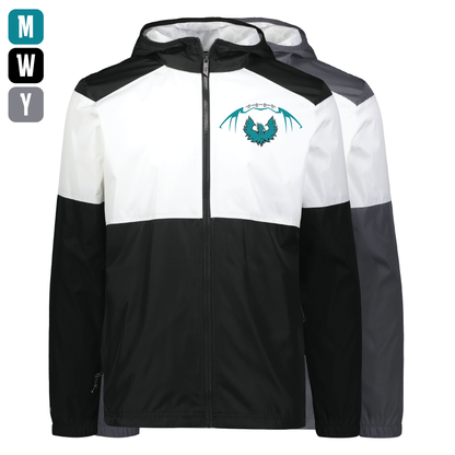 Football W/Teal Phoenix Logo - Mens | Womens | Youth SeriesX Hooded Jacket