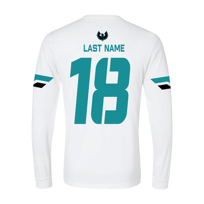 White Sophomore Jersey - Mens | Womens | Youth Long Sleeve T-Shirt