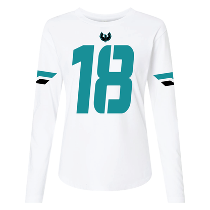 White Sophomore Jersey - Adult Crewneck Sweatshirt