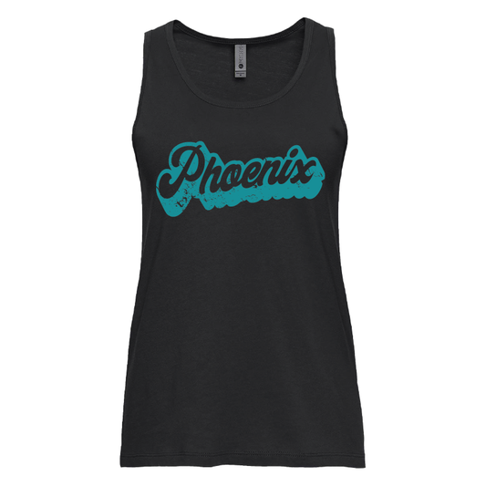 Retro Script - Womens Tank Top