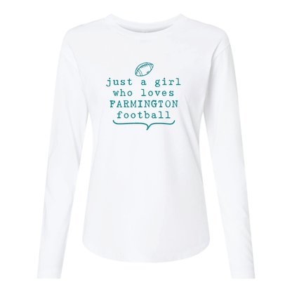 Just A Girl.. - Womens Long Sleeve T-Shirt