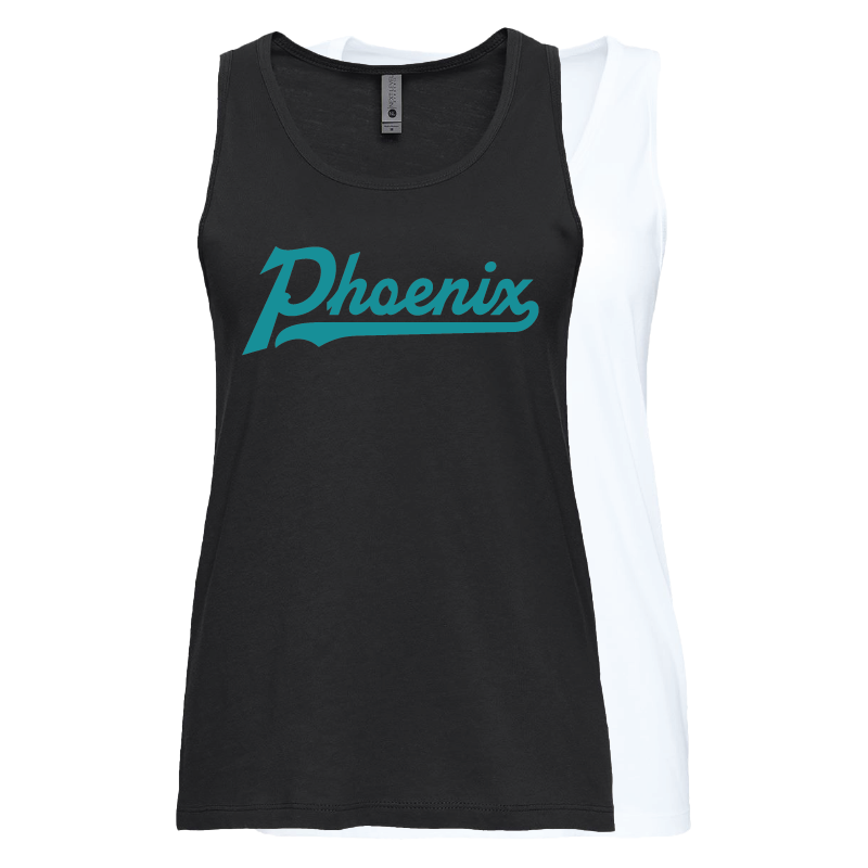 Phoenix Single Color Script - Womens Tank Top