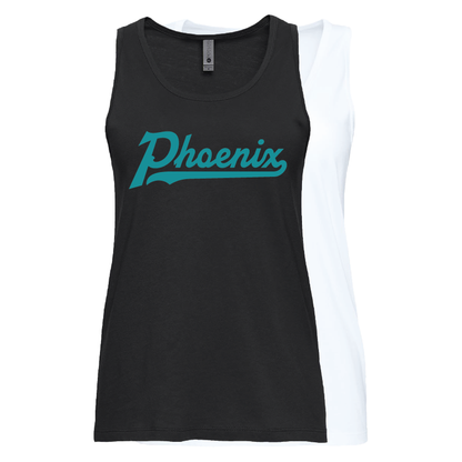 Phoenix Single Color Script - Womens Tank Top