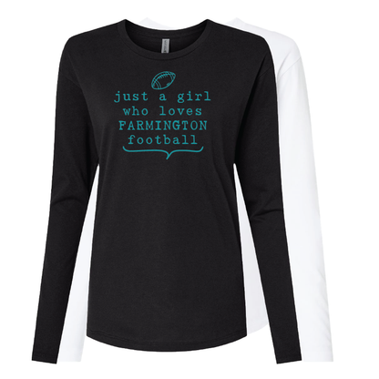 Just A Girl.. - Womens Long Sleeve T-Shirt