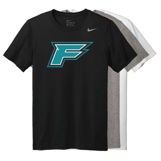 F Logo - Mens Team Legend Short Sleeve Crew