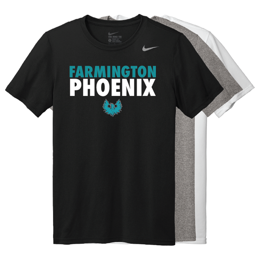 Stacked Farmington Phoenix - Mens Team Legend Short Sleeve Crew