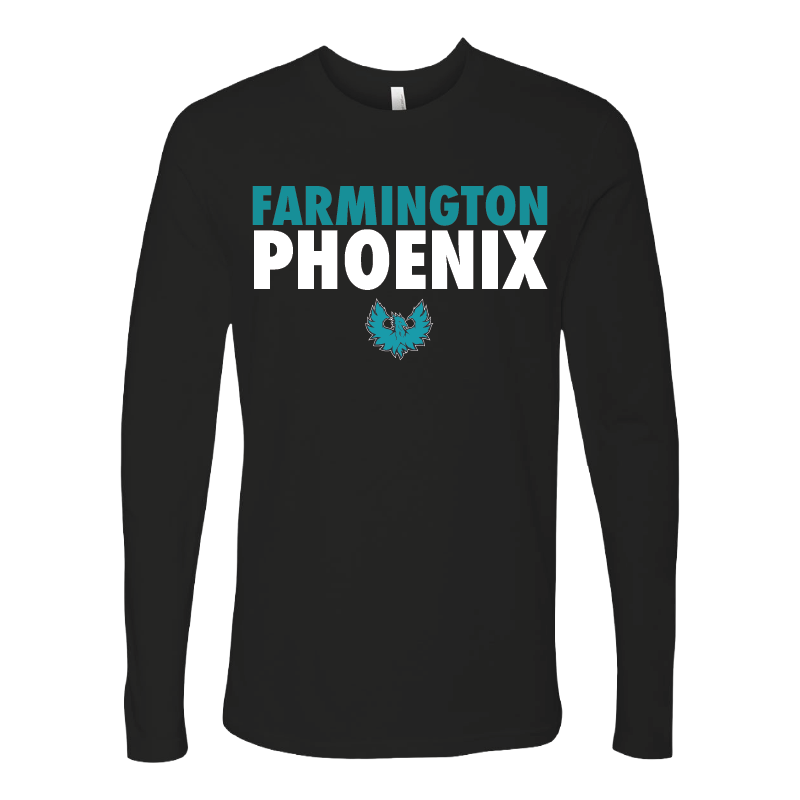 Stacked Farmington Phoenix - Mens Long Sleeve T-Shirt