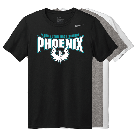 Farmington High School Phoenix - Mens Team Legend Short Sleeve Crew