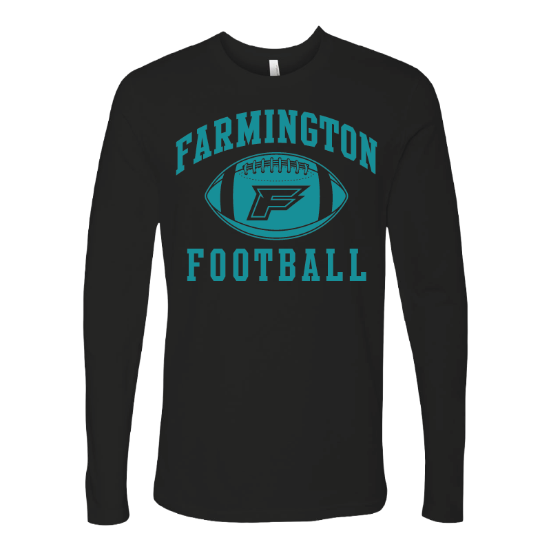 Farmington Football Icon - Mens Long Sleeve T-Shirt