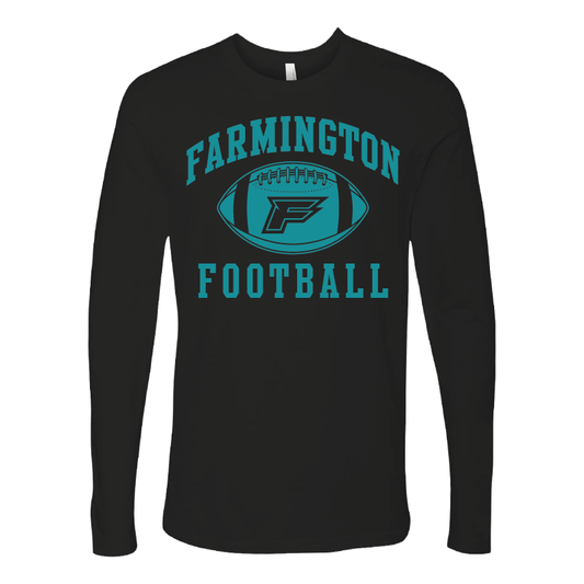 Farmington Football Icon - Mens Long Sleeve T-Shirt