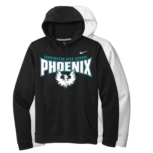 Farmington High School Phoenix - Mens Nike Club Training Pullover Hoodie
