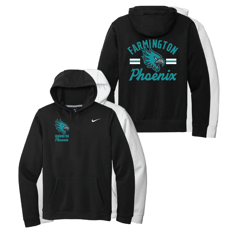 Farmington Phoenix Vintage Mascot - Mens Nike Club Training Pullover Hoodie
