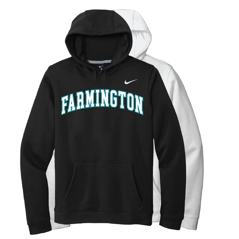 Farmington Wordmark - Mens Nike Club Training Pullover Hoodie