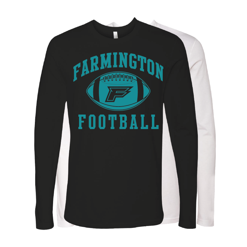 Farmington Football Icon - Mens Long Sleeve T-Shirt