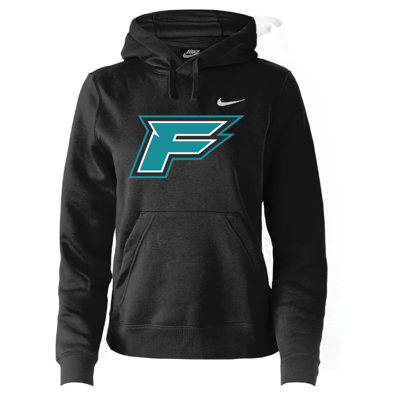 F Logo - Womens Nike Club Training Pullover Hoodie