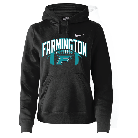 Farmington Arch w/ Football - Womens Nike Club Training Pullover Hoodie