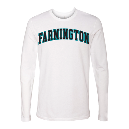 Farmington Wordmark - Mens Long Sleeve T-Shirt
