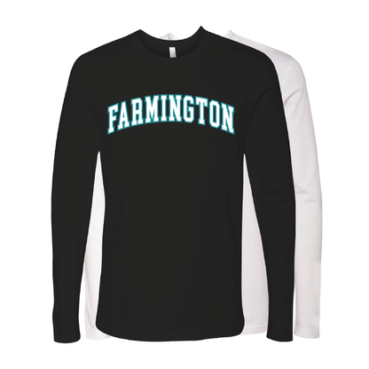 Farmington Wordmark - Mens Long Sleeve T-Shirt