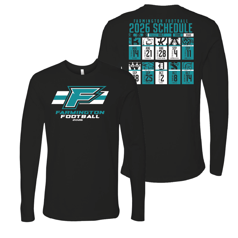 Farmington Phoenix 2026 Schedule - Mens Long Sleeve T-Shirt