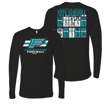 Farmington Phoenix 2026 Schedule - Mens Long Sleeve T-Shirt
