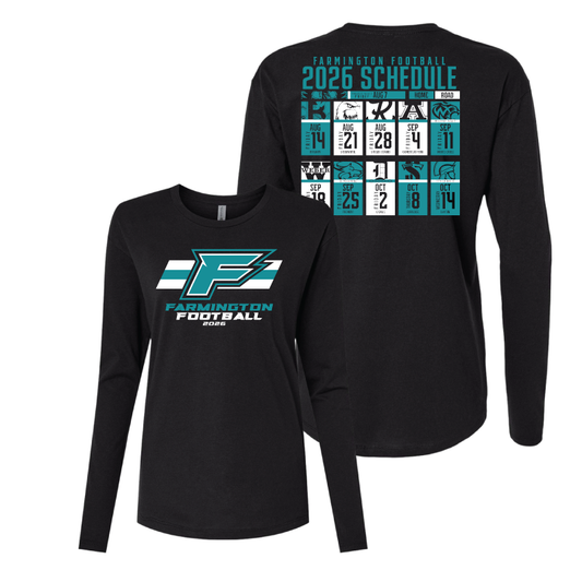 Farmington Phoenix 2026 Schedule - Womens Long Sleeve T-Shirt
