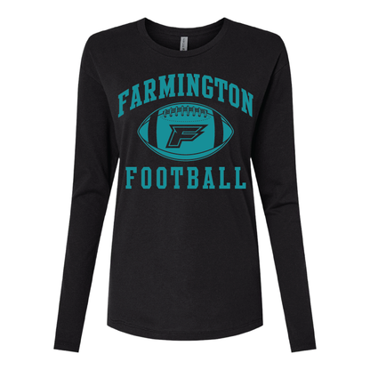 Farmington Football Icon - Womens Long Sleeve T-Shirt