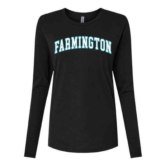 Farmington Wordmark - Long Sleeve T-Shirt