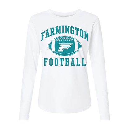 Farmington Football Icon - Womens Long Sleeve T-Shirt